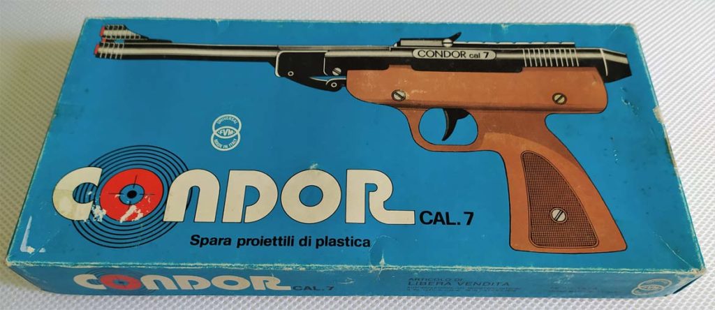 Scatola della pistola ad aria compressa Condor